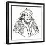 Kublai Khan (1215-129) of the Mongol Empire and Founder of the Yuan Dynasty, 1912-null-Framed Giclee Print