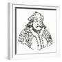 Kublai Khan (1215-129) of the Mongol Empire and Founder of the Yuan Dynasty, 1912-null-Framed Giclee Print