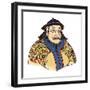 Kublai Khan (1215-1294) of the Mongol Empire and Founder of the Yuan Dynasty, 1912-null-Framed Giclee Print