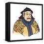 Kublai Khan (1215-1294) of the Mongol Empire and Founder of the Yuan Dynasty, 1912-null-Framed Stretched Canvas