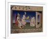 Kublai Khan Giving His Golden Seal to Marco Polo at His New Capital in Cambaluc-Boucicaut Master-Framed Giclee Print