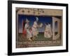 Kublai Khan Giving His Golden Seal to Marco Polo at His New Capital in Cambaluc-Boucicaut Master-Framed Giclee Print