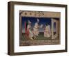 Kublai Khan Giving His Golden Seal to Marco Polo at His New Capital in Cambaluc-Boucicaut Master-Framed Giclee Print