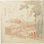 Returning from a Poetry Gathering, C.1785-89-Kubo Shunman-Giclee Print