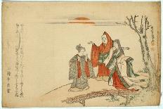 Woman with a Pack Horse, Late 18th-Early 19th Century-Kubo Shunman-Giclee Print