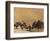 Kuchie Nomad Camel Train, Between Chakhcharan and Jam, Afghanistan, Asia-Jane Sweeney-Framed Photographic Print