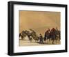 Kuchie Nomad Camel Train, Between Chakhcharan and Jam, Afghanistan, Asia-Jane Sweeney-Framed Photographic Print