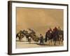 Kuchie Nomad Camel Train, Between Chakhcharan and Jam, Afghanistan, Asia-Jane Sweeney-Framed Photographic Print