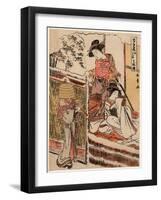 Kudanme-Katsukawa Shunsho-Framed Giclee Print