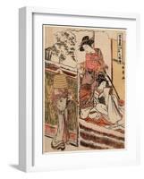 Kudanme-Katsukawa Shunsho-Framed Giclee Print