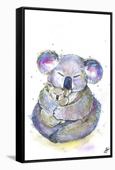 Kuddly Koalas-Marc Allante-Framed Stretched Canvas