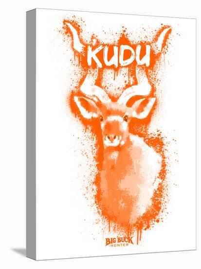 Kudo  Spray Paint Orange-Anthony Salinas-Stretched Canvas