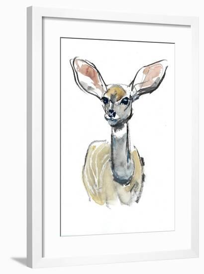 Kudu Fawn, Sarara, 2018,-Mark Adlington-Framed Giclee Print