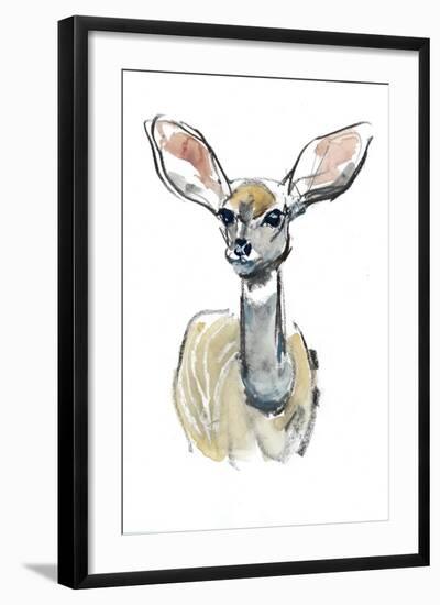 Kudu Fawn, Sarara, 2018,-Mark Adlington-Framed Giclee Print