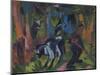 Kuehe Im Wald, 1920/21-Ernst Ludwig Kirchner-Mounted Giclee Print