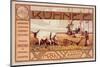 Kühnee plows etc. Budapest-Árpád Basch-Mounted Art Print