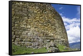 Kuelap, precolombian ruin of citadel city, Chachapoyas, Peru, South America-Peter Groenendijk-Framed Stretched Canvas