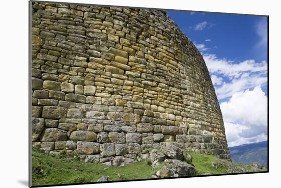 Kuelap, precolombian ruin of citadel city, Chachapoyas, Peru, South America-Peter Groenendijk-Mounted Premium Photographic Print