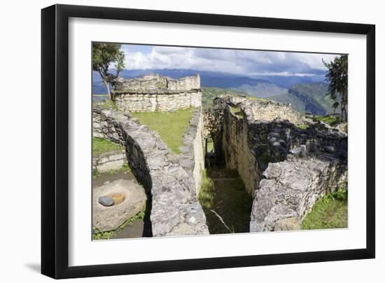 Kuelap, precolombian ruin of citadel city, Chachapoyas, Peru, South America-Peter Groenendijk-Framed Photographic Print