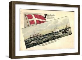 Künstler Berlin, SMS Hohenzollern, Cafe Skandinavia-null-Framed Giclee Print