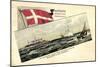 Künstler Berlin, SMS Hohenzollern, Cafe Skandinavia-null-Mounted Giclee Print