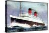 Künstler Church, W., Cunard Line, R.M.S. Mauretania-null-Stretched Canvas