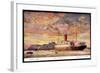 Künstler Cunard Line, R.M.S. Andania, Dampfer-null-Framed Giclee Print