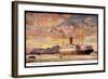 Künstler Cunard Line, R.M.S. Andania, Dampfer-null-Framed Giclee Print