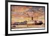 Künstler Cunard Line, R.M.S. Andania, Dampfer-null-Framed Giclee Print