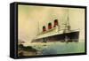 Künstler Cunard Line, R.M.S. Queen Mary, White Star-null-Framed Stretched Canvas