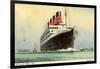 Künstler Cunard White Star, Dampfschiff Aquitania-null-Framed Giclee Print