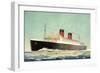 Künstler Cunard White Star, Steamer Mauretania-null-Framed Giclee Print