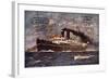 Künstler Dampfer Nagasi Maru Der Nyk Line, Lotse-null-Framed Giclee Print