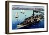 Künstler Dampfer Starnberg Auf Dem Starnberger See-null-Framed Premium Giclee Print