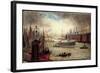 Künstler Dampfschiff Im Hafen, Segelschiffe, Fed 402-null-Framed Giclee Print