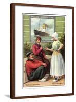 Künstler Dutch Costumes, Volendam, Hapag Dampfer-null-Framed Giclee Print