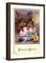 Künstler Fröhliche Ostern, Hasen, Küken, Ostereier-null-Framed Giclee Print