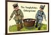 Künstler Frohe Ostern, Soldaten Tragen Ostereierkorb-null-Framed Giclee Print