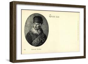 Künstler General Hans Joachim Von Zieten, Preußen-null-Framed Giclee Print