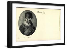 Künstler General Hans Joachim Von Zieten, Preußen-null-Framed Giclee Print