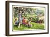 Künstler Glückwunsch Pfingsten, Menschen, Kutsche-null-Framed Giclee Print