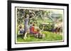 Künstler Glückwunsch Pfingsten, Menschen, Kutsche-null-Framed Giclee Print