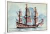 Künstler Haffner, L., Segelschiff, Flûte, Xviie S.-null-Framed Giclee Print