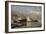 Künstler Hamburg, Blick Auf Hafen, Ueberseer B. Laden-null-Framed Giclee Print