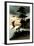 Künstler Handgemalt, Japanische Landschaft, Boot-null-Framed Giclee Print