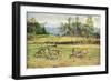 Künstler Heinrich Schütz, Frühlingsabend Im Vorgebirgsmoos, Rehe-null-Framed Giclee Print