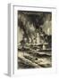 Künstler Jensen,Deutsche U Boote, Engl. Panzerschiffe-null-Framed Giclee Print