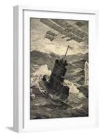 Künstler Kämmerer, R., Deutsches U Boot, Militärflieger-null-Framed Giclee Print
