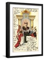 Künstler Kaiser Wilhelm II V Preußen, Zum Geburtstag-null-Framed Giclee Print