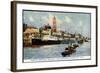 Künstler Kingston Hull, North Eastern Railway Dock-null-Framed Giclee Print